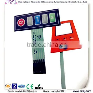 Five Keys Membrane Keypad Switch Made in China thumbnail-1