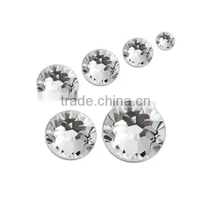1440pcs SS3 to SS40 Clear Crystal Stone Flatback Nail Art Rhinestone thumbnail-2
