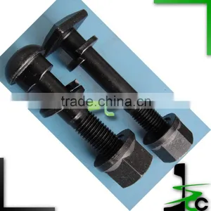 Railway Track Bolt With Nut and Washer thumbnail-4