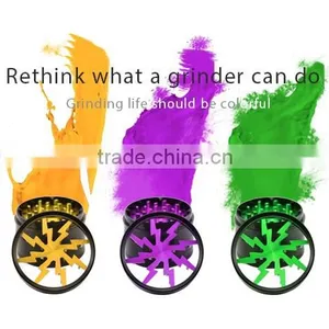China Wholesale Industrial Aluminum Grinder , 4 Pieces Weed Herb Grinders Sharp Stone thumbnail-6