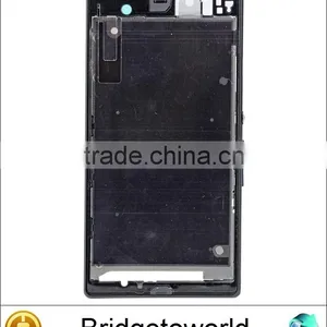 New Original White Black Purple Front Housing Frame Bezel Plate Parts for Sony Xperia Z C6603 L36h thumbnail-1