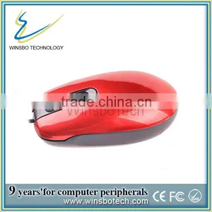 Eco-Friendly 3D Wired Optical Computer Mouse/Mini Mouse/computer Mouse Brands/Rubber Mouse Pad thumbnail-1