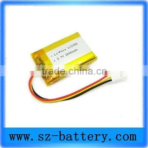 113450 2000 MAH High Capacity Lithium Polymer thumbnail-1