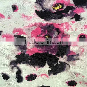 African Dress Style Printing Viscose Rayon Woven Twill Fabric thumbnail-1
