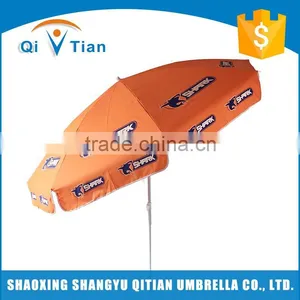 Made in China Superior Quality Orange Sun Umbrella Parasol thumbnail-2
