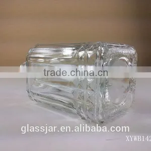 Nobal Square Glass Vodka Bottle thumbnail-2