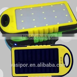 Valued Waterproof Dirtproof 5000 MAh Stockproof Solar Power Bank Quality Choice Supplier's Choice thumbnail-2