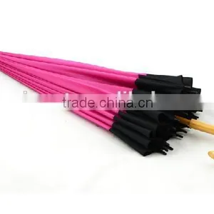 Fashion 16k Straight Edge Wind Breaker Umbrella Wooden thumbnail-5