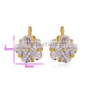 Xuping Fashion 24K Gold Color Earring for Women thumbnail-3