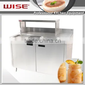 Stainless Steel Bar Counter Hotel and Bar Bartender General Workstation thumbnail-1