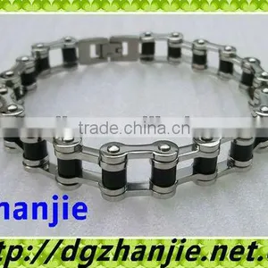 Stylish Men Motorcycle Chain Link Bracelet #12015 thumbnail-1