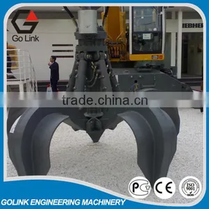 Rotating Excavator Hydraulic Scrap Grab thumbnail-1