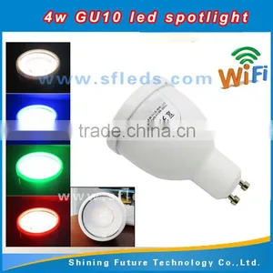 Multi Color Rgbw Color Changing Wifi Control 4w Wifi Light Smart Bulb With 50000 Working Hours thumbnail-5