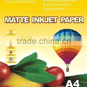 128g Matte Inkjet Paper a4 ,photo Paper Inkjet,OEM thumbnail-1