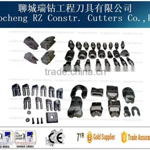 Round Shank Flat Teeth Holder BHR73/auger Bits With Steped Teeth HolderBHR73 thumbnail-1
