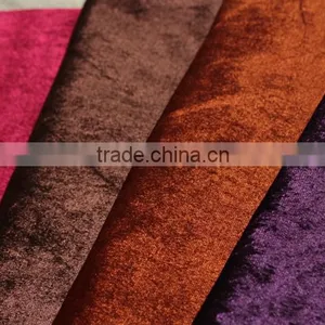 100% Polyester Velvet Sofa Fabric Bonding With Backing Fabric for Sofa or Upholstery thumbnail-5