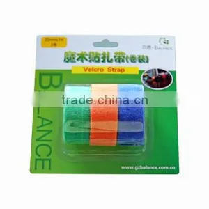 Hot Sell Back to Back Hook Loop Cable Tie, Metal Detectable Cable Ties, Hook and Loop Cable Ties thumbnail-4