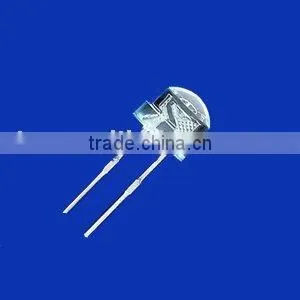1W 8mm Straw Hat LED, DIP Type,white Color,120degree,120mA Forward Current;60-70lm thumbnail-1