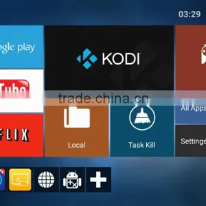 Hot tv Box M12N Amlogic S912 2G 8G Android 6.0 KODI 16.1 2.4G 5G WIFI With External Antenna Android tv Box/OTT TV BOX thumbnail-5