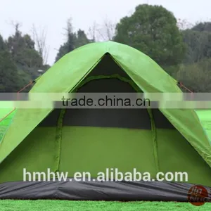 3 Person Double Door Fiberglass Pole Camping/travelling Tent thumbnail-3