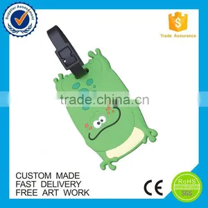 Wholesale Custom Eco-friendly Pvc Luggage Tag Promotional thumbnail-2