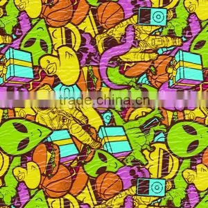 TSAUTOP 0.5M/1M Width New Arrival Cartoon Dollar Design Hydrographic Film Hydro Printing Film Water Transfer Printing Film P2121 thumbnail-4