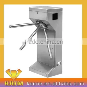 Automatic Tripod Turnstile With Stainless Steel Housing thumbnail-1