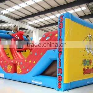 Selling Factory Price PVC Cheap Inflatable Dry Slide thumbnail-2