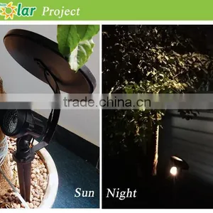 Deck Bollard Sidewalk Light Solar Decking Light Solar Led Garden Lights(JR-CP10) thumbnail-5