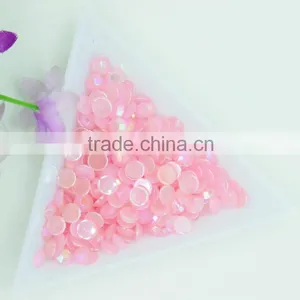 Flatback Acrylic Rhinestone Jelly ab Color Rhinestone 3mm for Phone Hair Clothes Shoes Decoration thumbnail-1