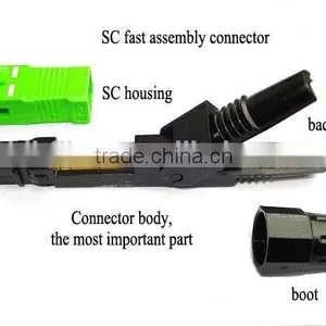 SC/PC Type A Singlemode Straight-through Field Assembly Connector Fast/Quick Connector thumbnail-5