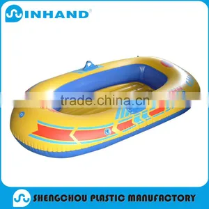 2013 Factory Production Eco-friendly Yellow Pvc Inflatable Drifting Boat thumbnail-1