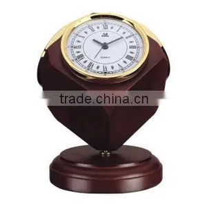 Pearl Wooden Weather Station Desk Clock PW980-0209-1 thumbnail-1