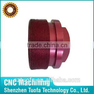 Red Anodizing Aluminum Turning Motorcycle Metal Parts thumbnail-2