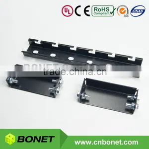 Wire Mesh Cable Tray Rack, Cabinet and Floor Mounting Accessory for Structured Network Cabling thumbnail-2