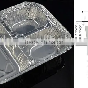 Disposable 3-compartment Commercial Food Containers thumbnail-1