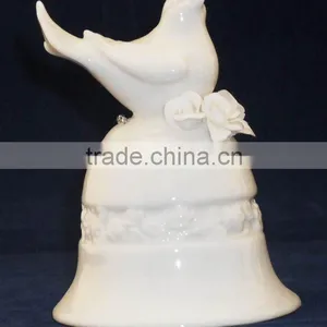 3.8''ceramic Bell C1-B04 With Animal for Holiday Decoration (E525) thumbnail-1