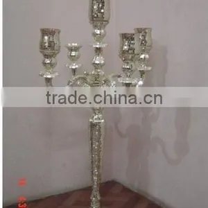 Candelabracrystal Candelabra Wedding Centerpieces,wedding Crystal Candelabra,isilver Wedding Centerpieces thumbnail-1