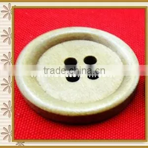 Factory Wholesale 4 Holes Real Wooden Button for Garment thumbnail-1