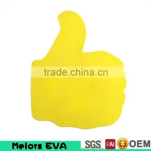Melors High Density Custom Printed Soft Eva Foam Giant Foam Hands/foam Finger Hand for Sport Cheering Items thumbnail-2