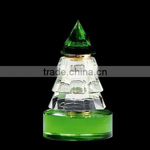 2016 China Innotative Design Christmas Tree Shaped Crystal Perfume Bottle thumbnail-1