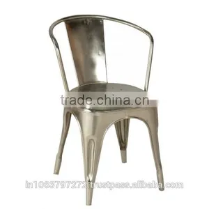 Chair Counter With Nickel Finish thumbnail-1