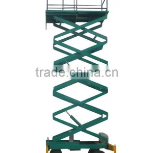 14 Meter Height Electric Hydraulic Scissor Lift Platform thumbnail-1
