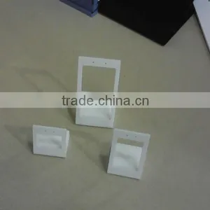 White Acrylic Earring Ring Display thumbnail-3