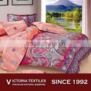 Full Queen Paisley Floral Duvet Cover Set Vintage Bedding thumbnail-1