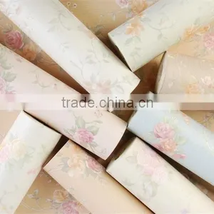 Korea Wallpaper With Small Flower for Household Usage thumbnail-5