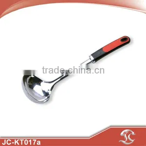 Good Non Slip Grip Stainless Steel Soup Ladle for Cooking Tool thumbnail-1