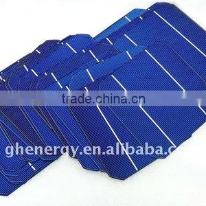 Photovoltaic Cells Monocrystalline Silicon Solar Cell Stock Cell thumbnail-1
