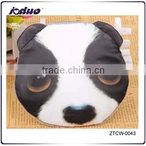 2015 Cute Dog Pattern Black And White Wallet thumbnail-1