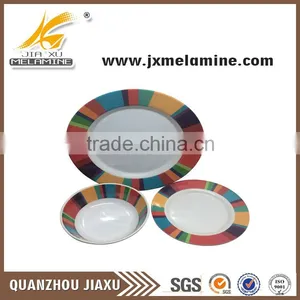 New Hot Products on the Market 3pcs Melamine Dinner Set Trends thumbnail-1